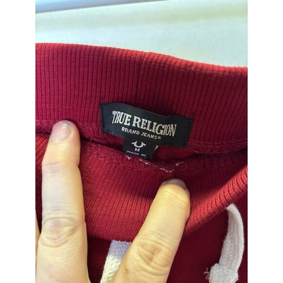 True Religion Red Joggers Sweat Pants (medium) - Picture 4 of 6